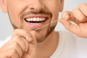 Flossing techniques for braces